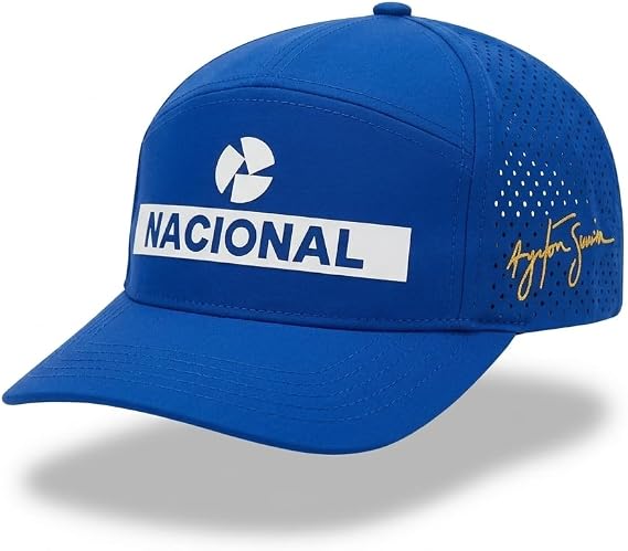 Ayrton Senna F1 Nacional Performance Hat Blue