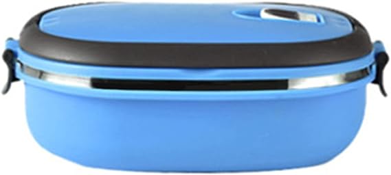 VALINK Lunch Box Containers for Hot Food, Portable Rectangular Lunch Box Stainless Steel Insulated Food Storage Container for Outdoor Camping Picnic