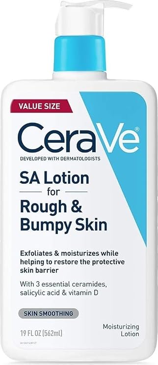 CeraVe Salicylic Acid Lotion, Body Lotion for Rough & Bumpy Skin, 19oz