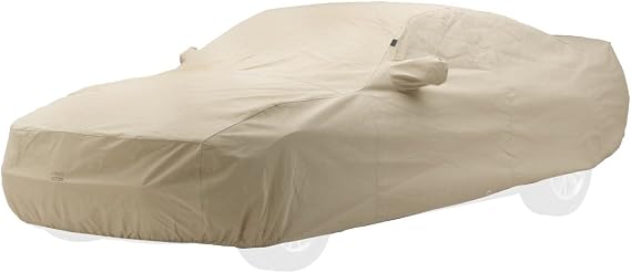 Covercraft Custom Fit Vehicle Cover for Chevrolet Camaro - Technalon Block-It Evolution Series Fabric, Tan