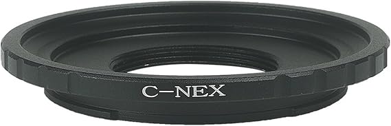 Lens Mount Adapter C to NEX Converter Compatible with C-Mount Lenses for Sony E-Mount Cameras Excellent