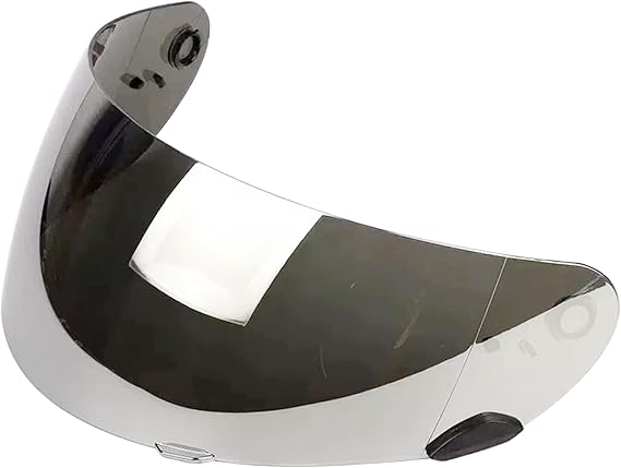 Motorcycle Motorcycle Helmet Face Shield Visor Windshield for Bell Star/Vortex/RS-1/RS-2/Revolver/Qualifier DLX MIPS Pinlock Ready Tinted Replacement (Gold)(Silver Mirror)