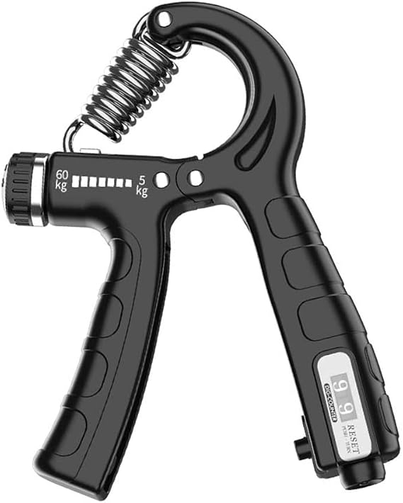 Hand Grip Strengthener, Counting Hand Grips Exercise, Adjustable Resistance Strength Hand Grip 12-130 lbs, Hand Grip Strength Exercise for Muscle Building and Injury Healing