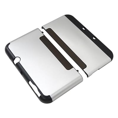 NGHTMRE Silver Shockproof Protector Case Cover Hard Shell Skin for NES New 3DS XL LL 2015 Model ONLY
