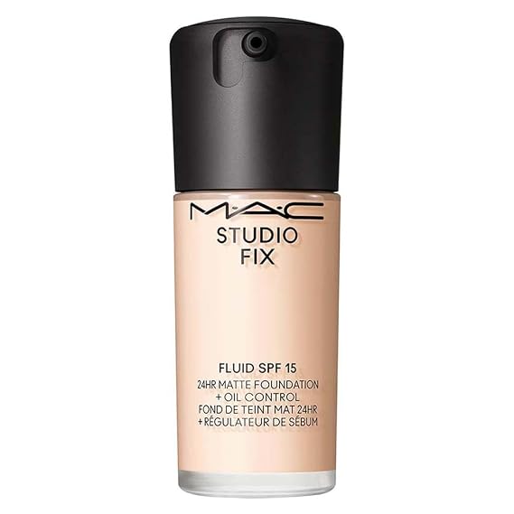 MAC Studio Fix Fluid SPF 15 24HR Matte Foundation + Oil Control, NW5, 1 Ounce