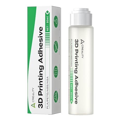 Creality 3D Printer Bed Adhesive,3D Print Glue for Hot Bed,Avoid Warping for Printing ABS,PLA,PETG,TPU on Various Build Plate with Stronger Adhesion-80ML