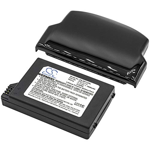 Ejjinenbby1800mAh3.7V PSP-3000 Battery Replacement for PSP-2000 PSP-3004 PSP-3008 PSP 2th Lite Silm, PSP-S110 PSP-3001 Battery