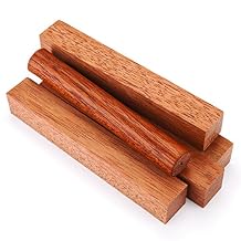 Woodcraft Cherry Brazilian Pen Blank 3/4" X 3/4" X 5" 5-Piece