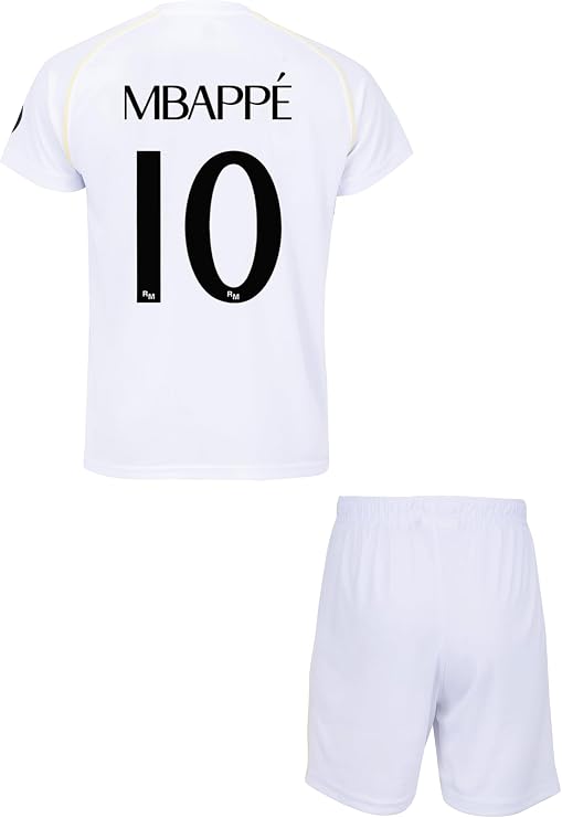 Real Madrid Real Kylian Mbappe Football Jersey - Official Collection