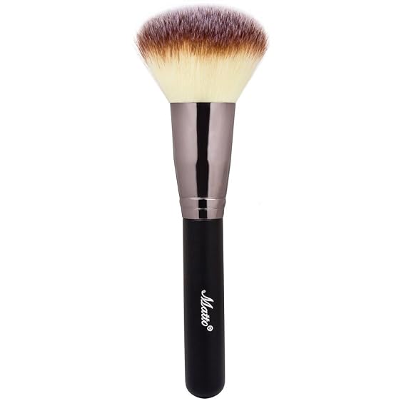 Matto Large Powder Makeup Brush for Loose, Pressed and Setting Powder