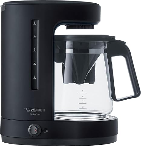 Zojirushi EC-DAC50BA ZUTTO Coffee Maker 5 Cups, Black, PFAS-free | PFAS-free