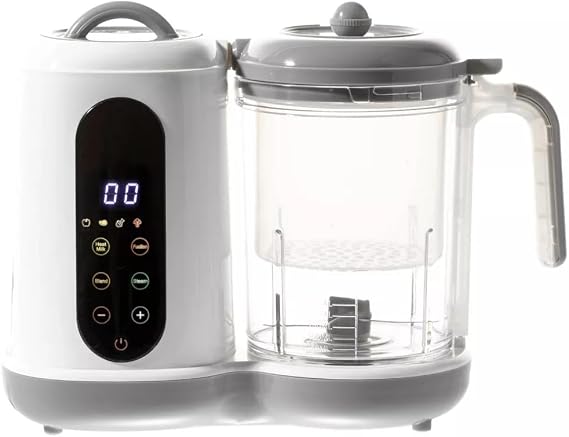 Baby Food Maker and Steamer, Baby Blender, Baby Food Processor - Compact Baby Food Steamer and Blender for Healthy Homemade Meals
