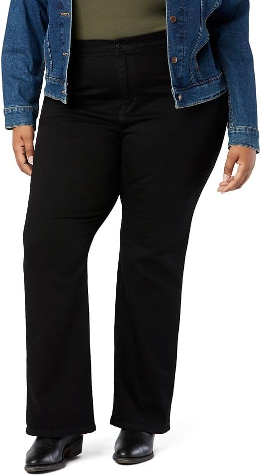Levi Strauss Signature Gold Women's 03 Essentials Mid-Rise Bootcut Jeans Stretch Denim, (Also Available in Plus)