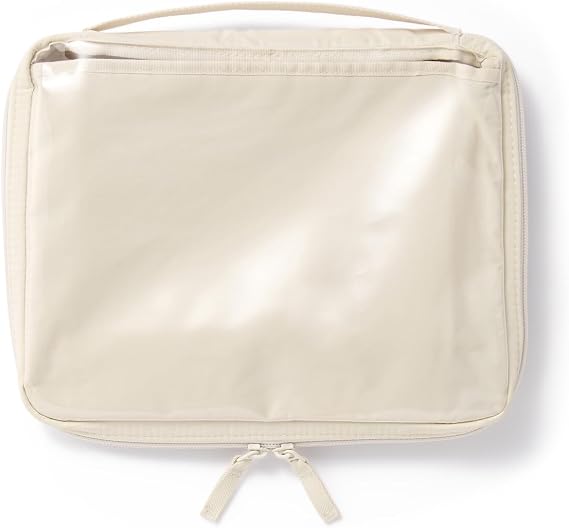 Mujin Ryohin Pocket Selectable Collection Case A5 Wide Ivory Approx. 11.0 x 8.7 x 1.4 inches 280 x 220 x 35 mm NDG10A3A
