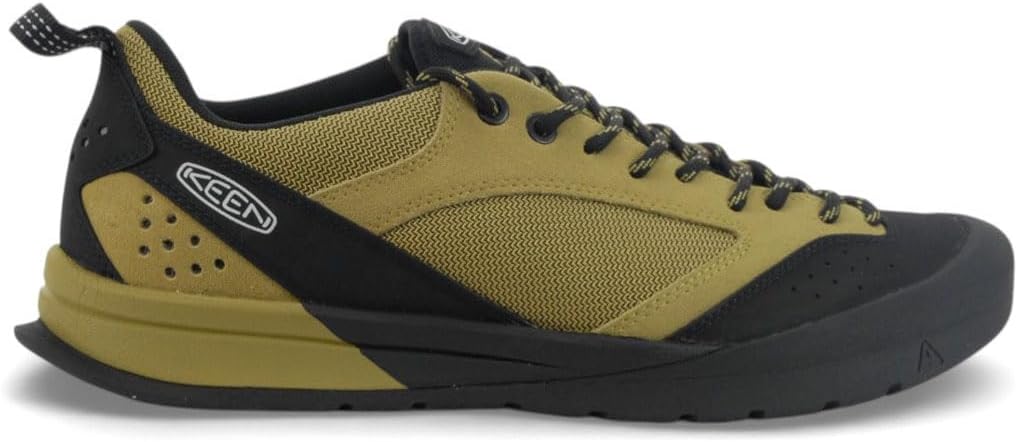 KEEN Men's Jasper III Sneaker Khaki Black/Medium / 12