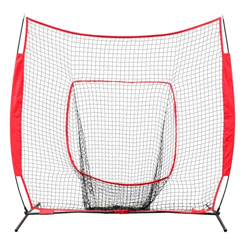 Hikeen Baseball Tees - Batting Tee with Portable Tripod Stand for Softball Hitting Training, Includes Carrying Bag