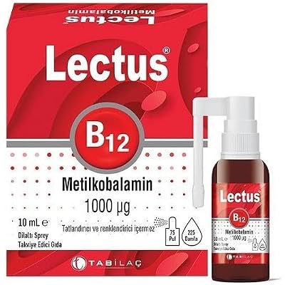 Lectus Methyl B12 Sublingual Spray 10 Ml1000 Mcg