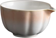 Porcelain Matcha Bowl 420ml Porcelain Tea Bowl Handcrafted for Tea Lovers Housewarming, orange and white