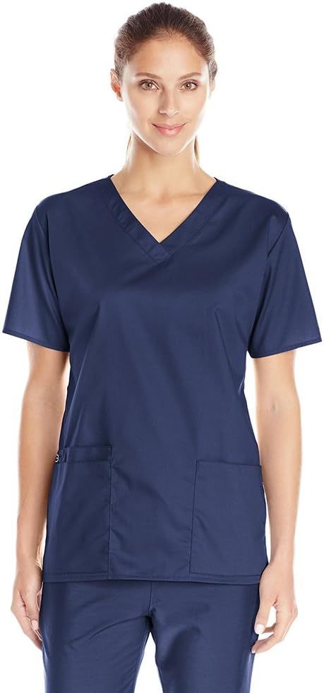 WonderWORK Wink Scrubs for Women, Vneck Scrub Tops