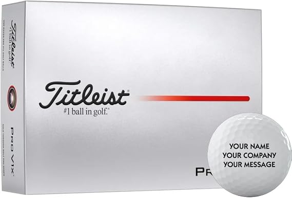 Custom Titleist Pro V1x Golf Balls - 2025 Model