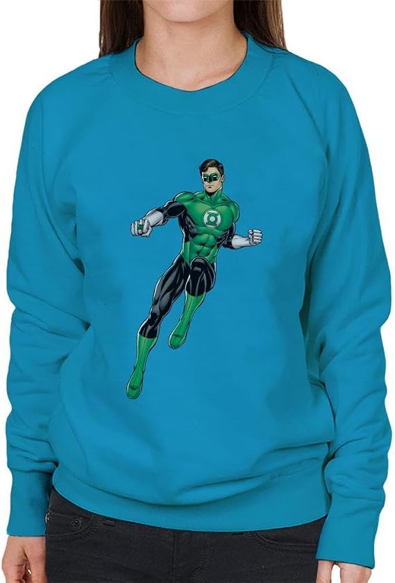 All+Every Green Lantern Ring Pose Women's Sweatshirt