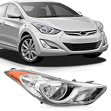 Right Side Halogen Headlight Headlamp For 2011 2012 2013 Hyundai Elantra 92102-3Y000 HY2503161