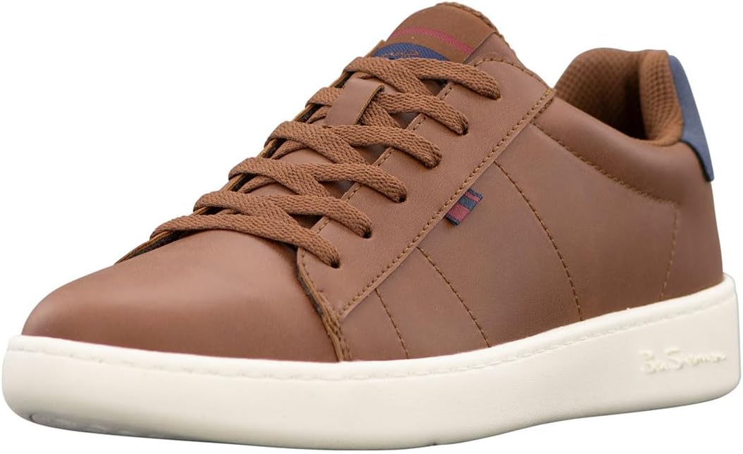 Ben Sherman Mens Hampton Lace Up Sneakers Shoes Casual