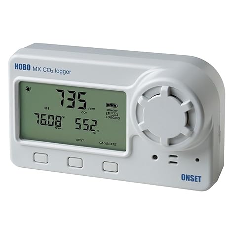 Onset HOBO MX1102A Bluetooth Carbon Dioxide, Humidity and Temperature Data Logger