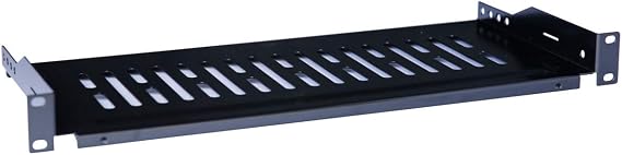 Server Shelf Cantilever Tray Vented Shelves Rack Mount 19 Inch 1U 8Inch(200mm) Deep
