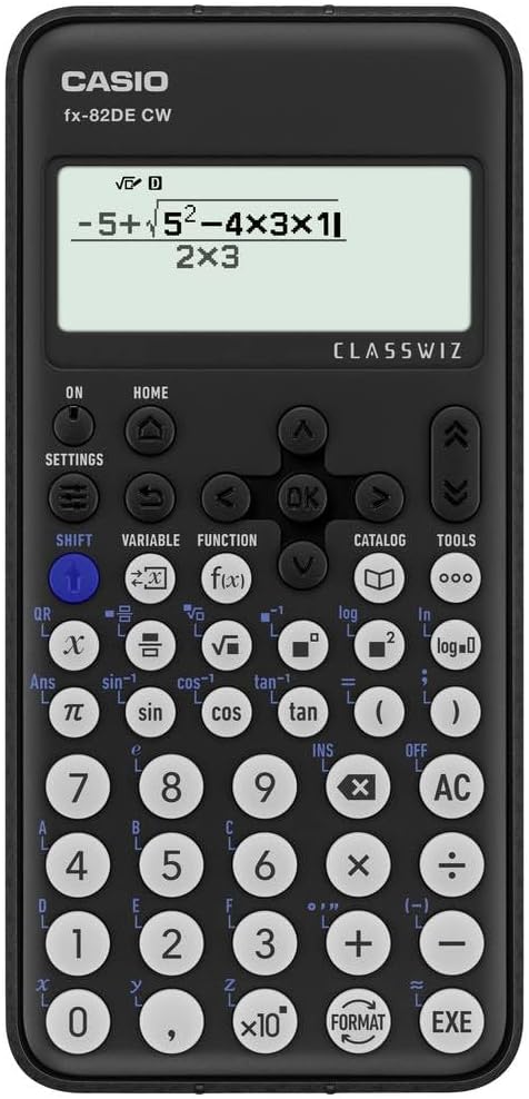 CASIO FX-82DE CW ClassWiz Schulrechner Taschenrechner natürliches Display 310 Funktionen