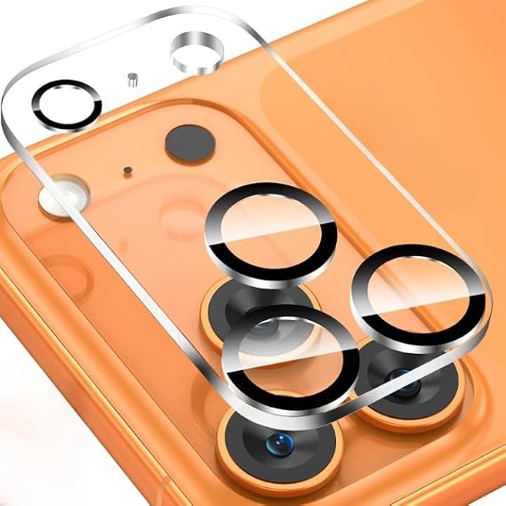 For iPhone 17 Pro Max ile uyumlu Çizilmeye Dayanıklı Kılıf Dostu Temperli Cam Kamera Koruyucu Lens (iPhone 17 Pro Max)