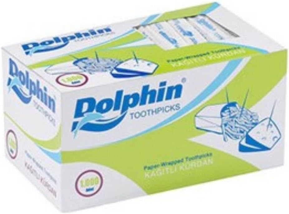 Gizpak Dolphin Kağıtlı Kürdan 1000 Adet