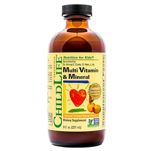 ChildLife Essentials Childrens Multivitamins & Minerals Liquid Multi Vitamin & Mineral 237ml
