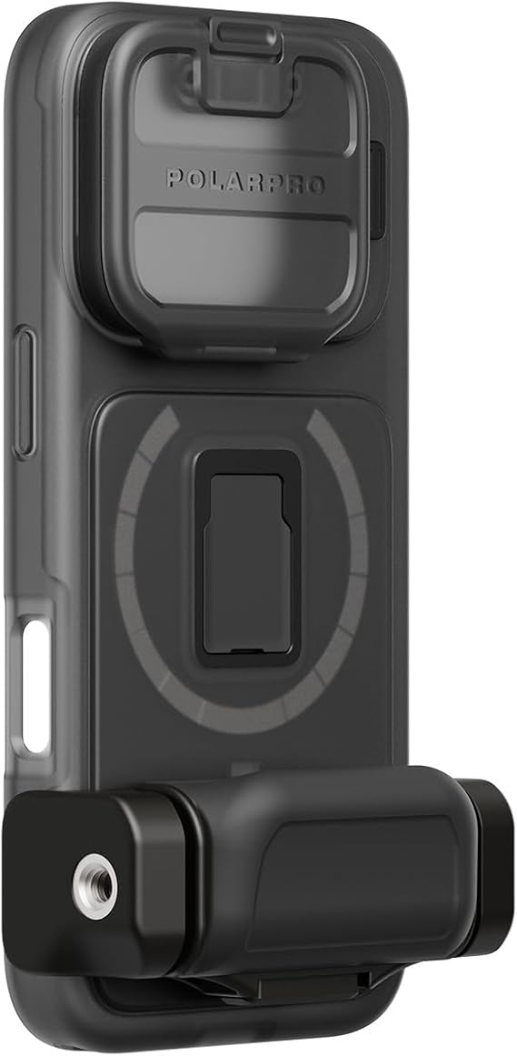 PolarPro - LiteChaser iPhone 16 Pro - ProCase - Compatible with LiteChaser 15 Filters and Adapters - Black
