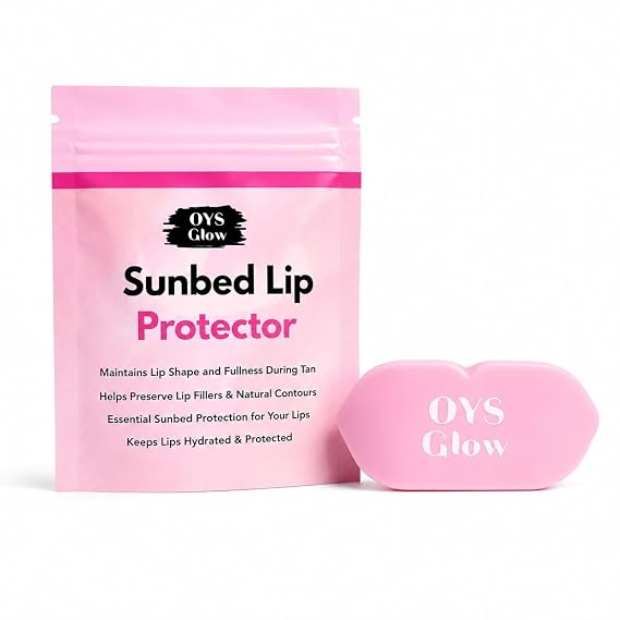 Sunbed Protective Lip Cover, UV Shield for Lips on Sunbed, Silicone Material Skincare for Tanning Sessions
