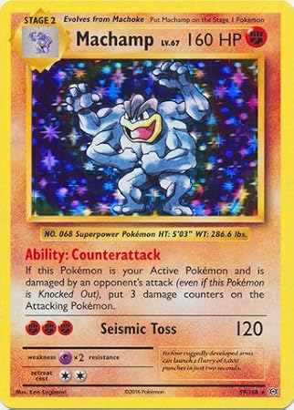 Pokemon - Machamp (59/108) - XY Evolutions - Holo