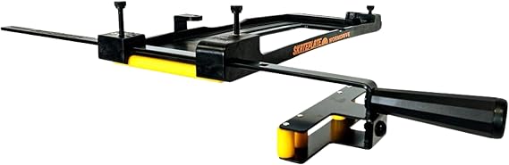 SkatePlate & SkateGuide Combo Pack - Circular Saw Rolling Accessory and Cutting Guide for Left Blade Saws