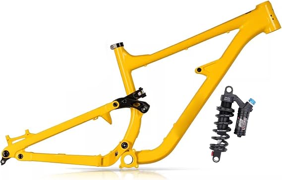 27.5er/29er Full Suspension Mountain Bike Frame Travel 155mm Boost Frame 12x148mm Thru Axle Frame 15.5'' Soft Tail Enduro Frame