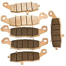 Front and Rear Sintered Brake Pads replacement for Kawasaki VN1700 VN 1700 Vulcan Nomad 2009 2010 2011 2012 2013