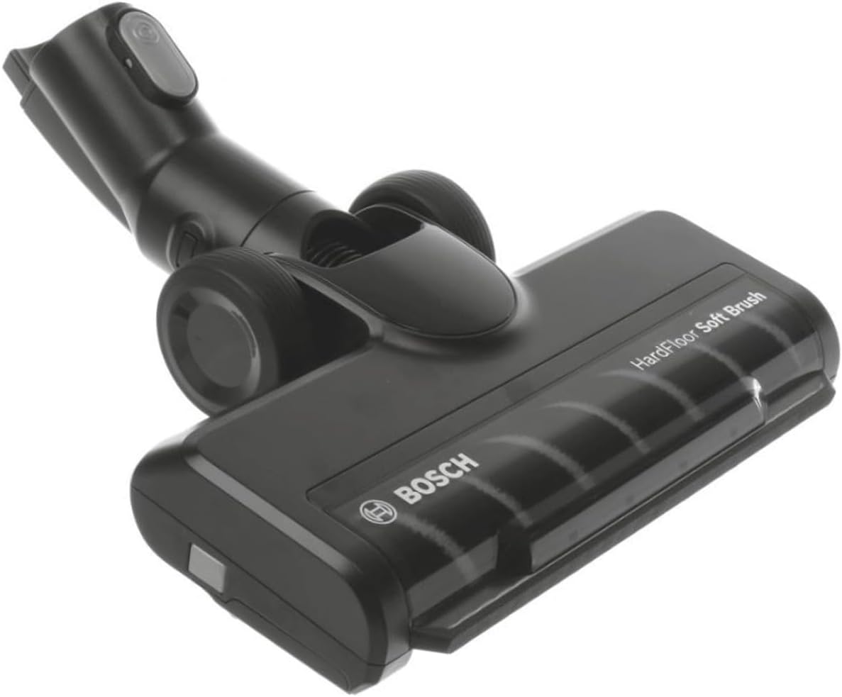 Bosch Hausgeräte Bosch BHZUHF hard floor soft head, suitable for wireless Unlimited Series 6 and 8 cordless vacuum cleaners, for parquet and tiles, LED lighting, soft cleaning, original accessory, black