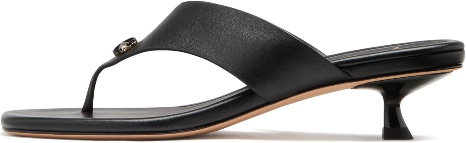 kate spade new york Women's Spade Flower Kitten Heel Sandals