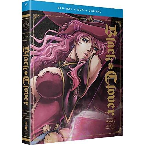 Black Clover (Season 2 Part 2 - Eps 64-72) - 4-Disc Set (Blu-Ray & DVD Combo) [ Blu-Ray, Reg.A/B/C Import - Australia ]