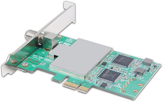 MyGica X692 PCI Express TV Tuner Card, Quad ATSC TV Tuner Module, Four Tuners on a Half Height PCI Express Board OTA Record for Windows PC Laptop Computer
