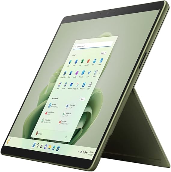 Microsoft Surface Pro 9 (2022), 13" 2-in-1 Tablet & Laptop, Thin & Lightweight, Intel 12th Gen i5 Fast Processor for Multi-Tasking, 8GB RAM, 256GB Storage with Windows 11, Forest Microsoft Copilot