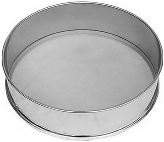 220V Automatic Powder Sifter, Food Grade Stainless Steel Electric Sieve Shaker Sifter Shaker Machine Vibrating Sieve Machine (Replacement Screen(remark the size))