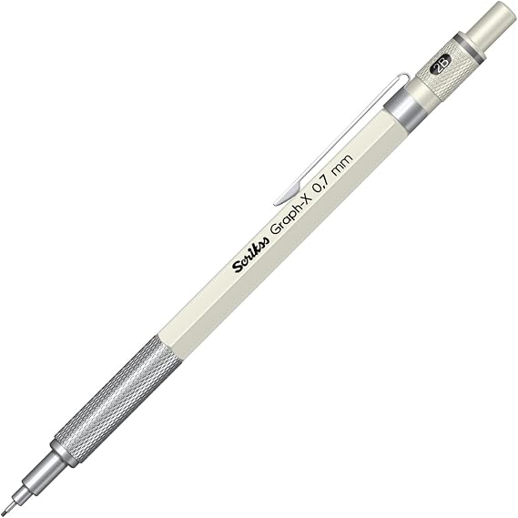 Scrikss Office Graphx Mekanik Kurşun Kalem Beyaz 0.7 Mm