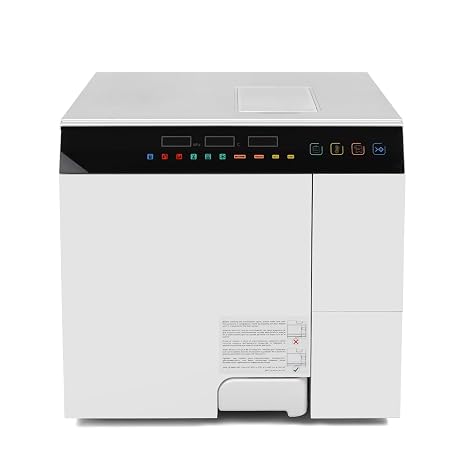 Class B Fully Lab Autoclave Digital Table Top Sterilizer Triple Vacuum Pressure Steam Sterilization (18L)