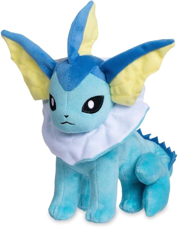 Pokemon Center: Vaporeon Poke Plush, 10 12 Inch