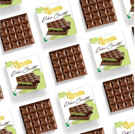 Fiorella Dubai Style Chocolate Bar 60g x 4 Pack | Milk Chocolate Bar with Pistachio Butter & Crispy Shredded Kadayif Filo Pastry Filling | Dubai-Inspired Treat | Made in Turkey | by Premium Fetch