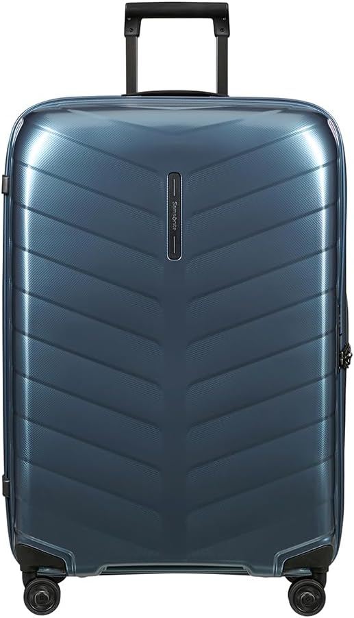 Samsonite Attrix Spinner L Suitcase 75 cm 97 L Blue (Steel Blue)
